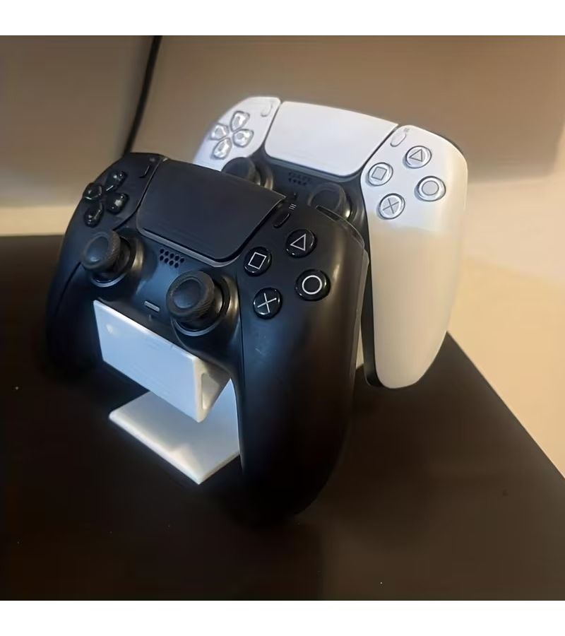 For Ps5 Xbox 2 In 1 Controller Holder Space Saving Stand Black For PS5 PS4 Xbox Series X S - Image 4