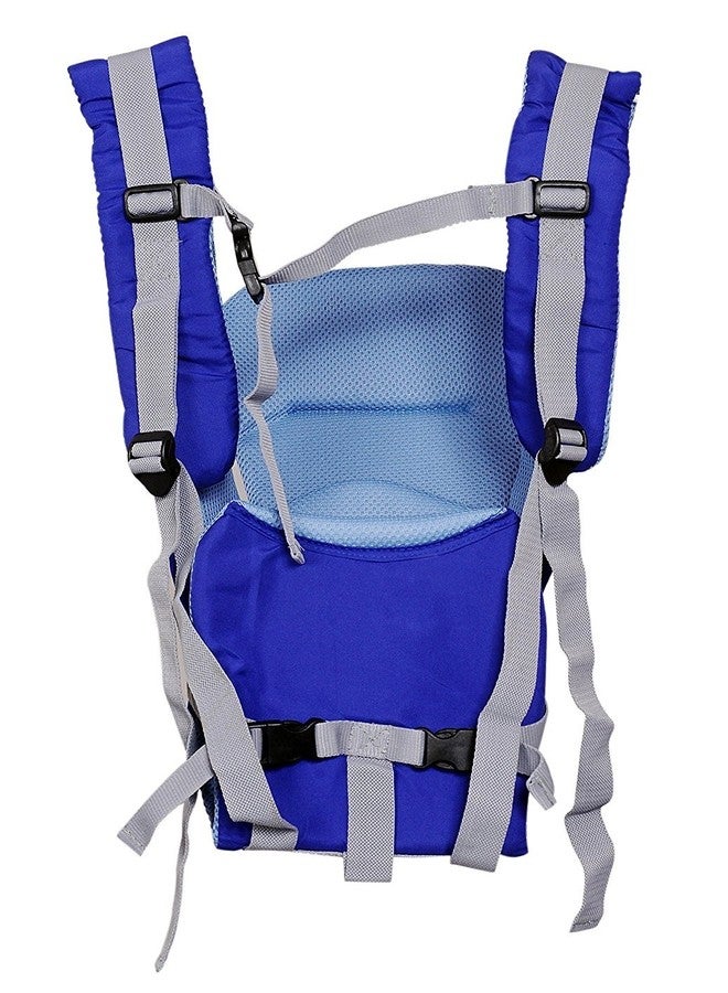Smilecasters Newborn Adjustable 4-in-1 Baby Carrier with Comfortable Head Support and Waist Belt (1-2 Yrs, Blue) - Image 2