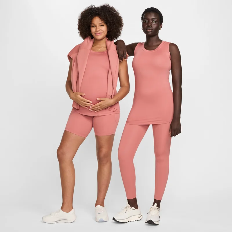Nike Pink Women's Dri-FIT One Tank Top (Maternity) for Women | Best Price UAE