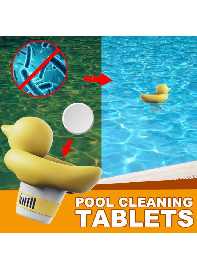 ييبونغ حمام السباحة تنظيف العائمة مع 100g جهاز تنقية أقراص حمام السباحة الكلور موزع مجموعة - Image 4