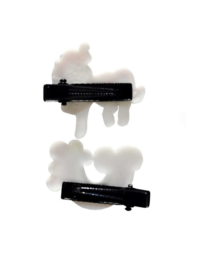 فوكس مجموعة مشابك شعر قوس قزح ملونة ولطيفة للأطفال والفتيات (قوس قزح) (النمط - 1، متعدد الألوان) - Image 4