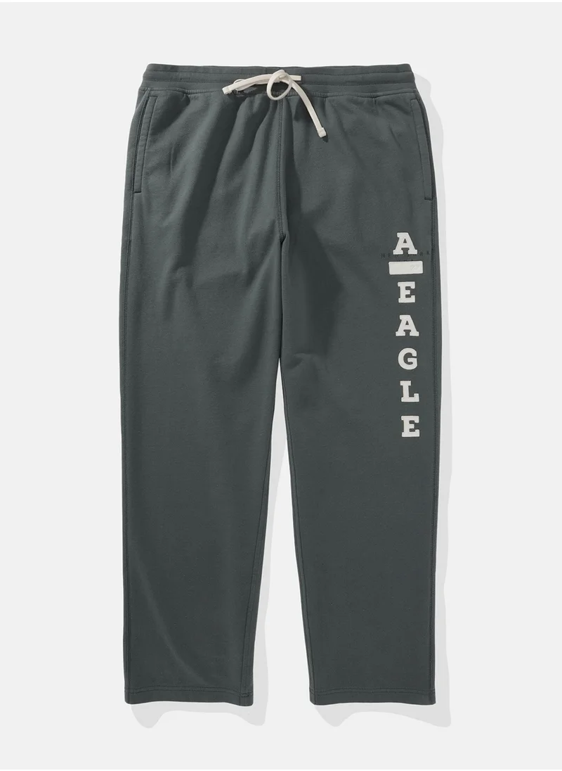 American Eagle Logo Fleece Dorm Track Pant