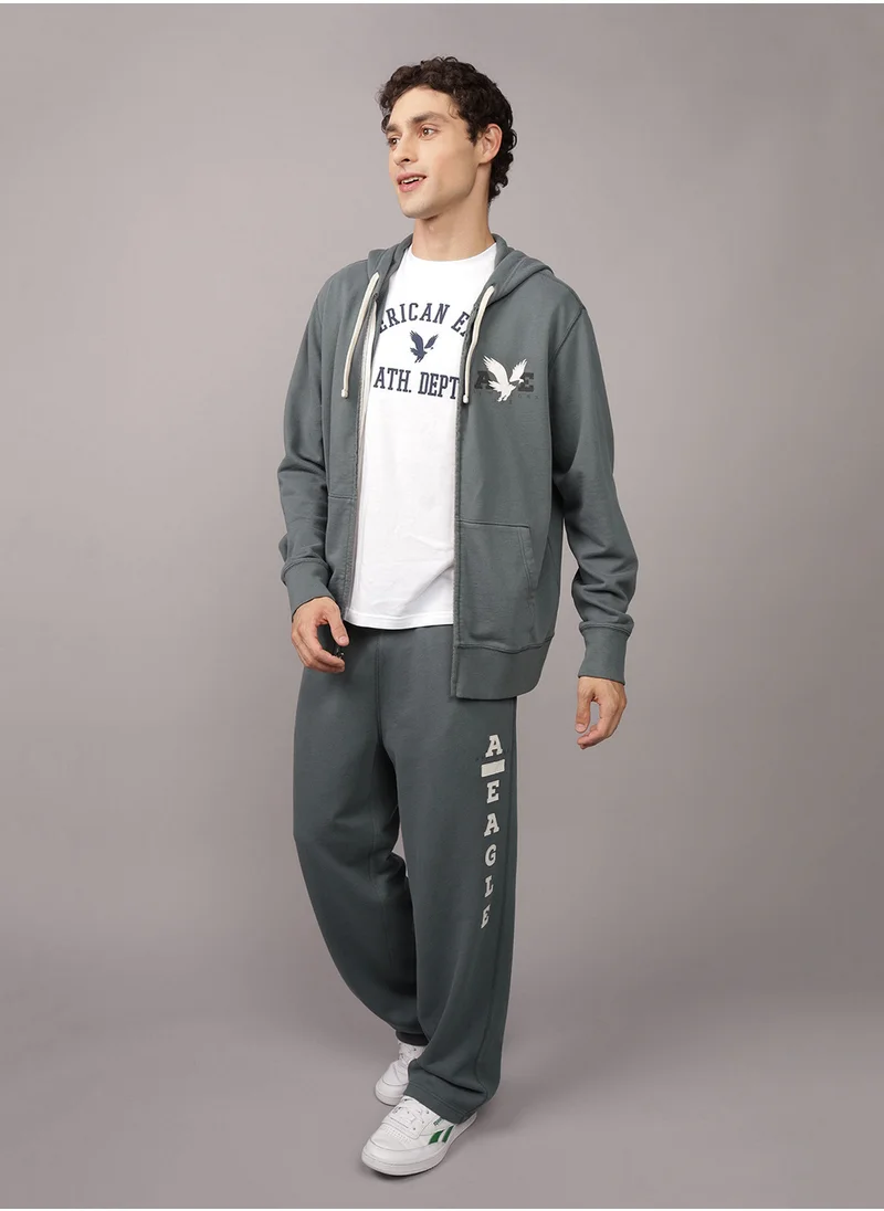American Eagle Logo Fleece Dorm Track Pant