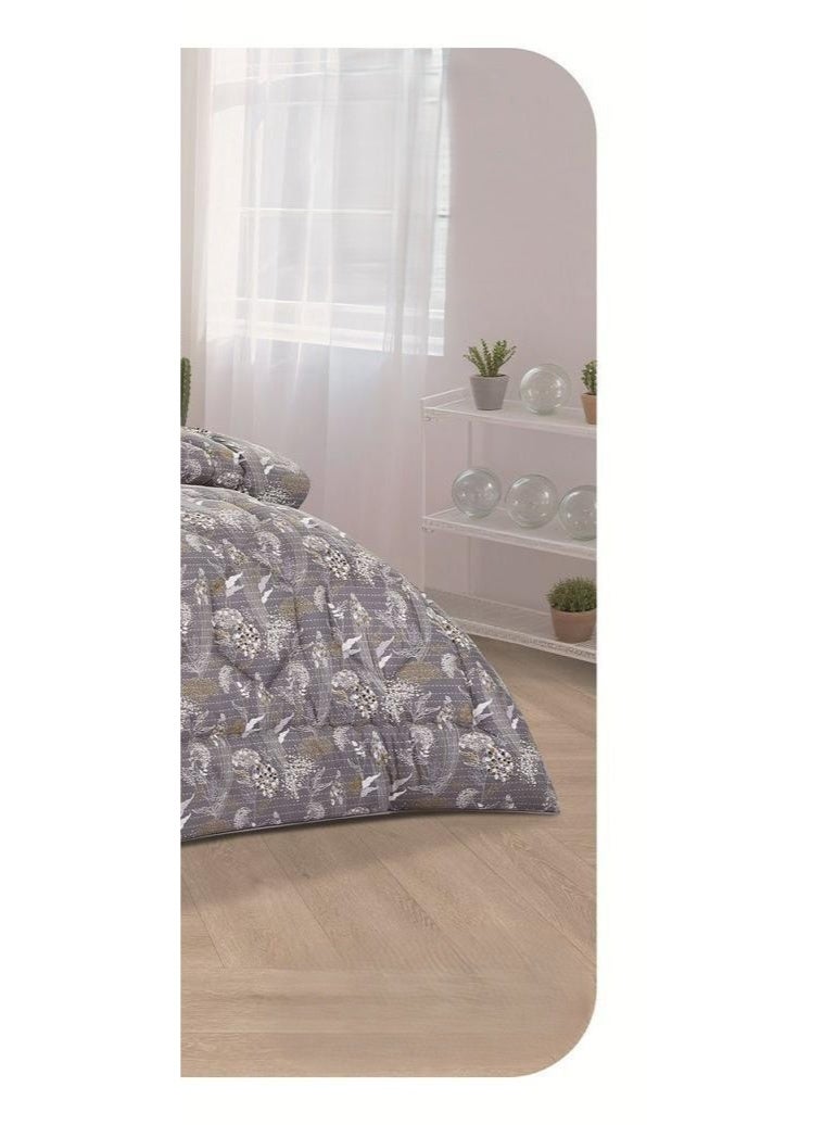 مون مفرش سرير نفرين ذو طابع وجهين  بتصميم مشجر صيفي حصري وجذاب مصنوعة من المايكروفايبر الصيفية، مقاس 230*250سم - Image 4