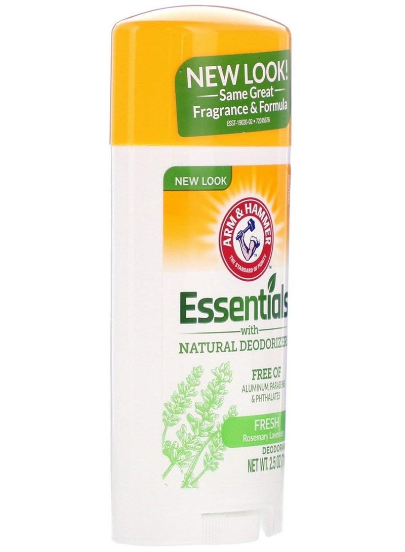 Arm & Hammer Essential with Natural Deodorizer Fresh Rosemary Lavender Deodorant 71g - Image 2