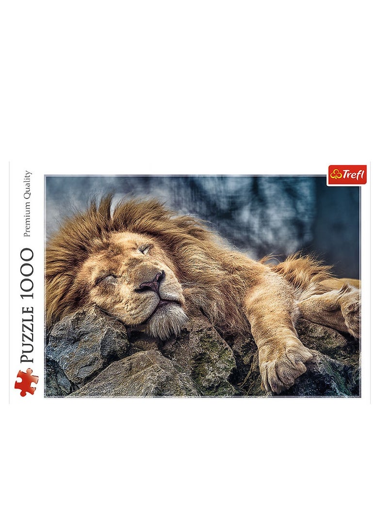 Trefl - Sleeping Lion Puzzle 1000 Pieces - 10447 - Image 2