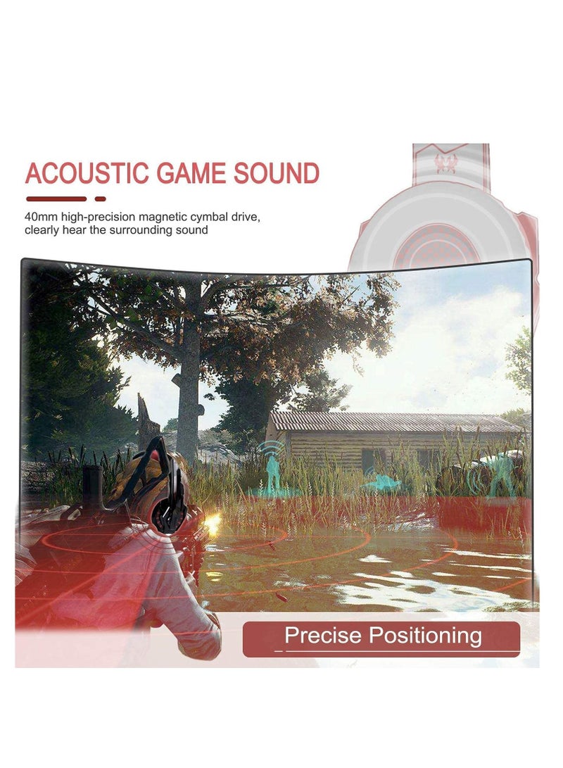 G2000 Wired Over-Ear Gaming Headsets With Mic For PS4/PS5/XOne/XSeries/NSwitch/PC - Image 5