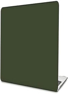 Generic Ultra Slim Fit Hard Cover for MacBook Retina 13in A1425/A1502 - Dark Green 