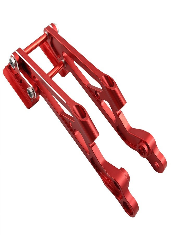Ruivexi CNC Aluminum Rear Wing Mount Compatible with Arrma 1/8 Kraton, Notorious, Outcast, Talion, Typhon 6S BLX - Red T6 Alloy Upgrade, Replaces AR320347 - Image 4