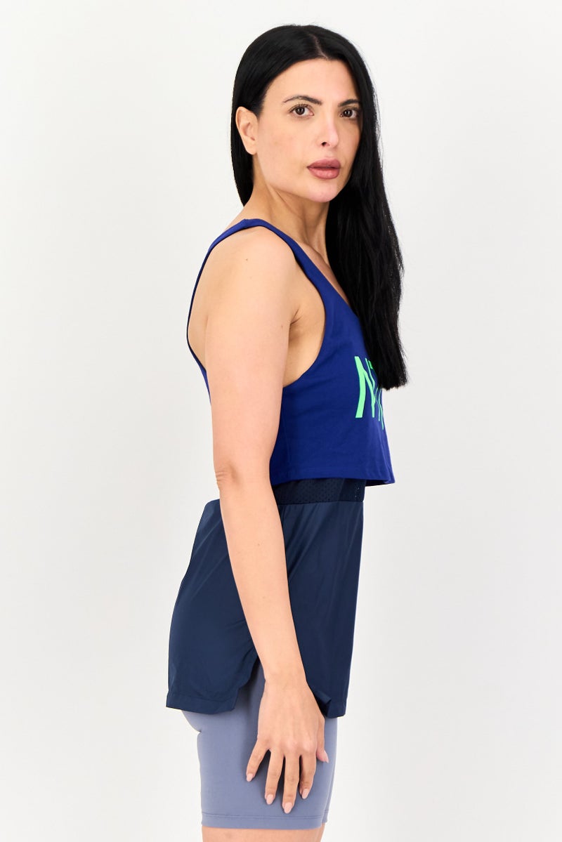 Nike Women Sportswear Fit 2 in 1 Sleeveless Training Tank Top, Multicolor - Image 2