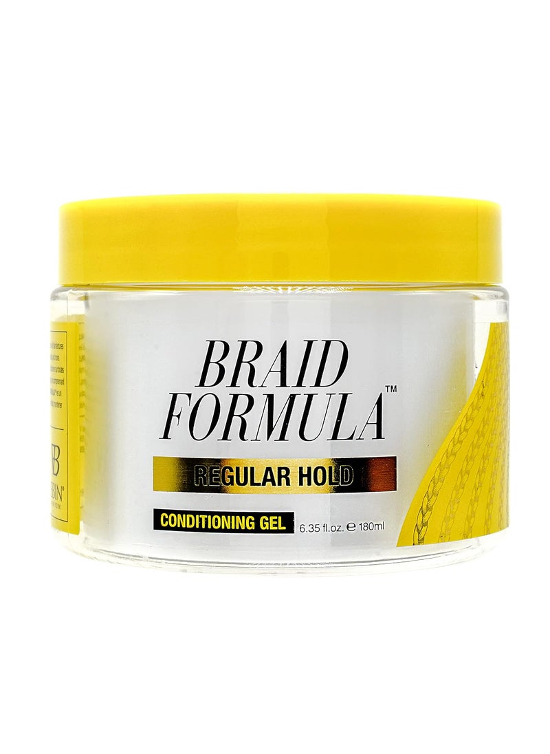 EBIN NEW YORK - EBIN NEW YORK Braid Formula Conditioning Gel OriginalRegular Hold 353oz100ml  CleanAloe Vera Scent Shine Braid Control No Residue No Flaking Smoothing Strong Hold - Image 1