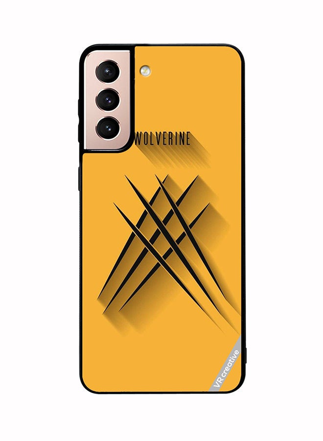 VR CREATIVE Protective Case Cover For Samsung Galaxy S21 Plus 5G Wolverine Design Multicolour - Image 1