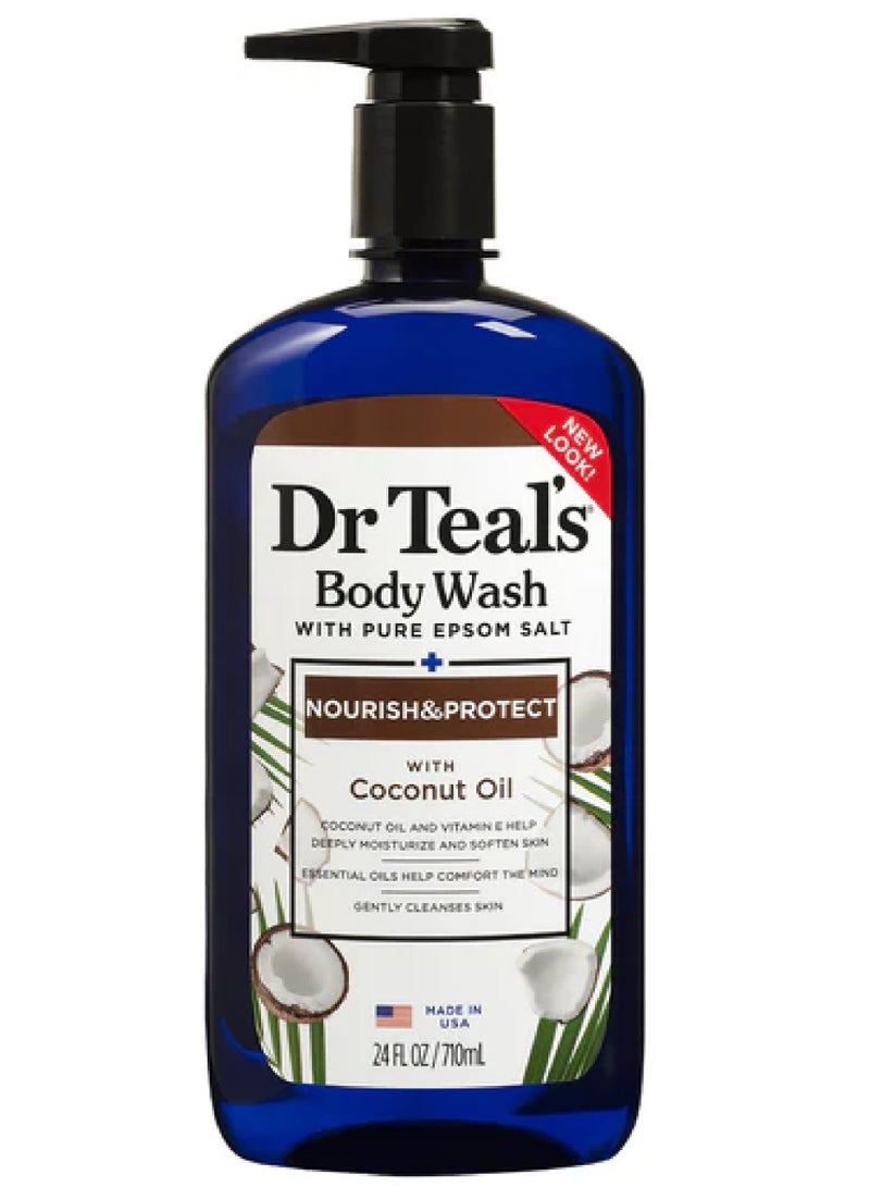 Dr. Teals DR.TEALS NOURISH & PROTECT WITH COCONUT OILS BODY WASH 710ML