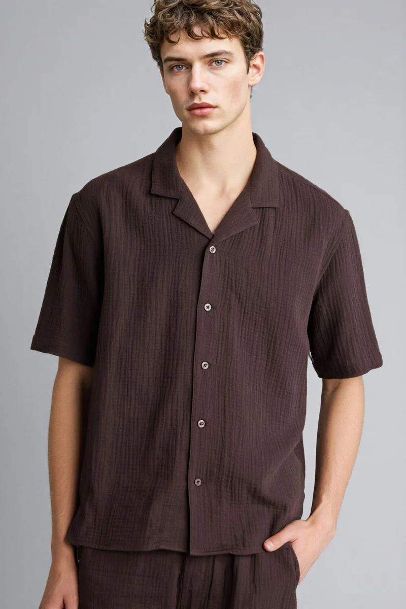 DeFacto Relax Fit 100% Cotton Shirt