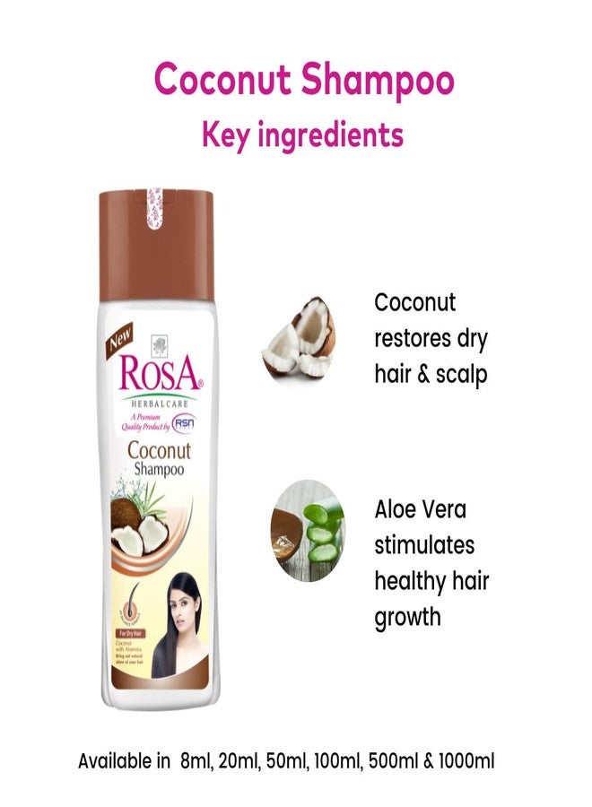 Rosa Coconut Shampoo 500 ML - Image 4