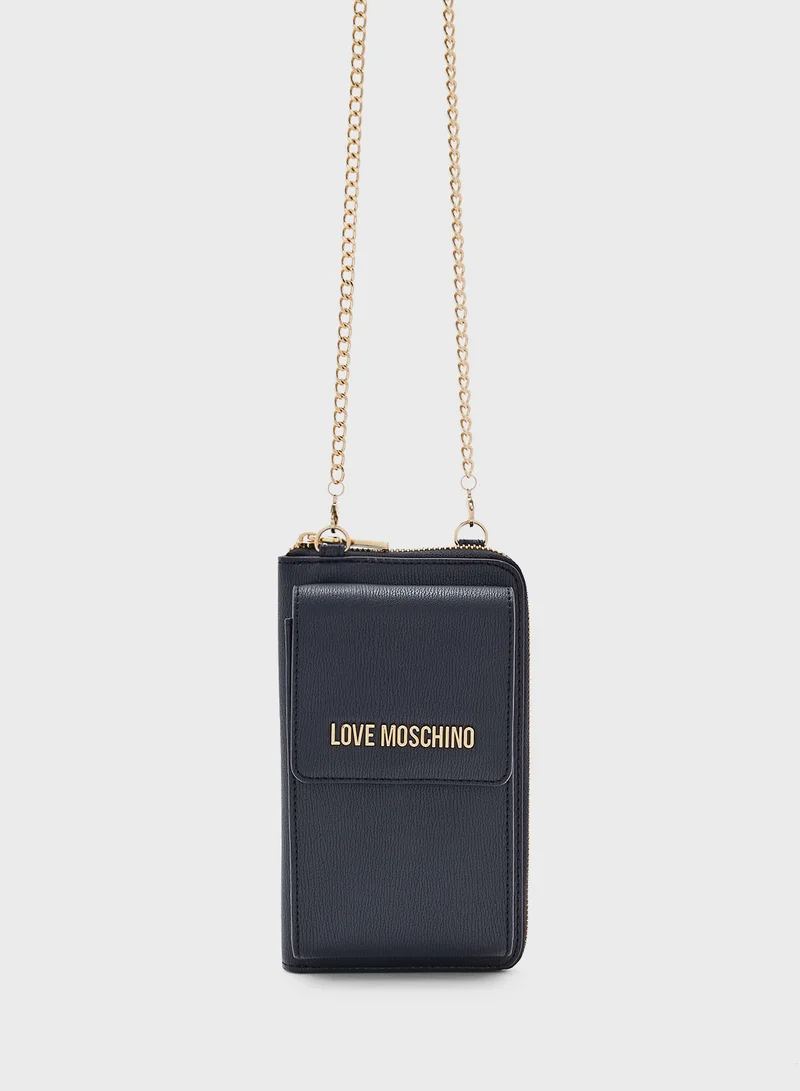 Love Moschino BLACK PU BLACK PU