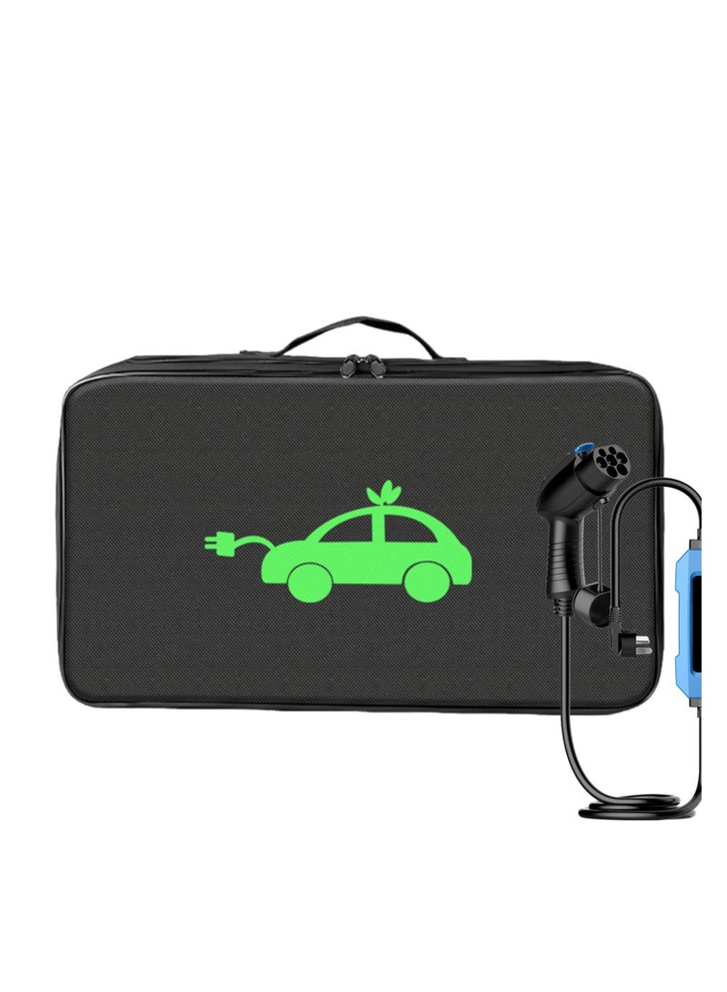 SYOSI Electric Vehicle Charging Cable Storage Bag, Electric Car Charger Cable Holder Bag Ev Charging Cable Travel Pouch, Portable Ev Charging Cable Carrying Case for Electric Vehicles, Extension Cables - Image 1