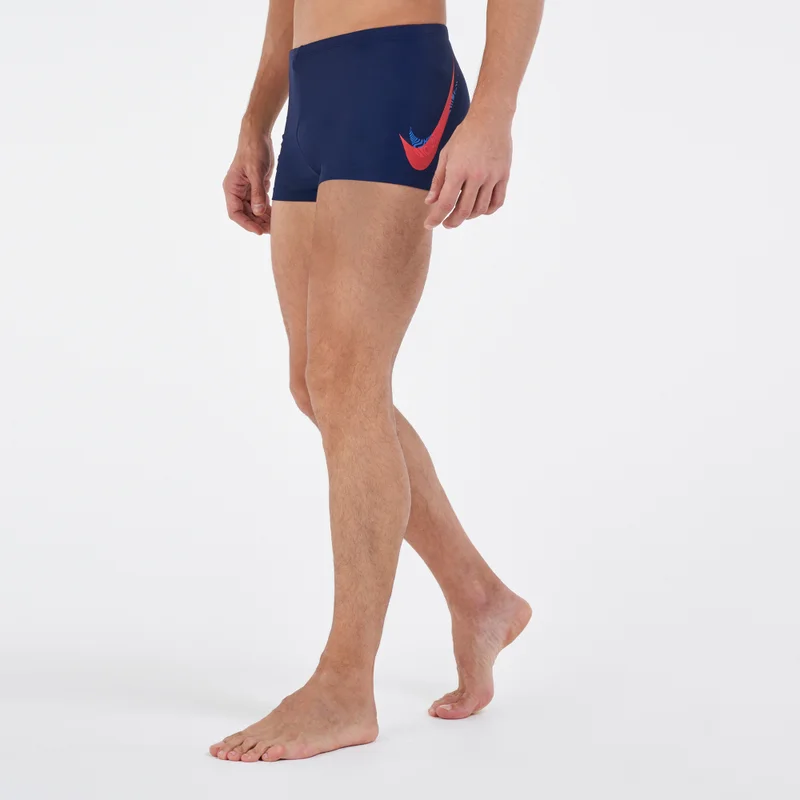 Nike Men's Swim Liquify Swoosh Square Leg Swimming Shorts