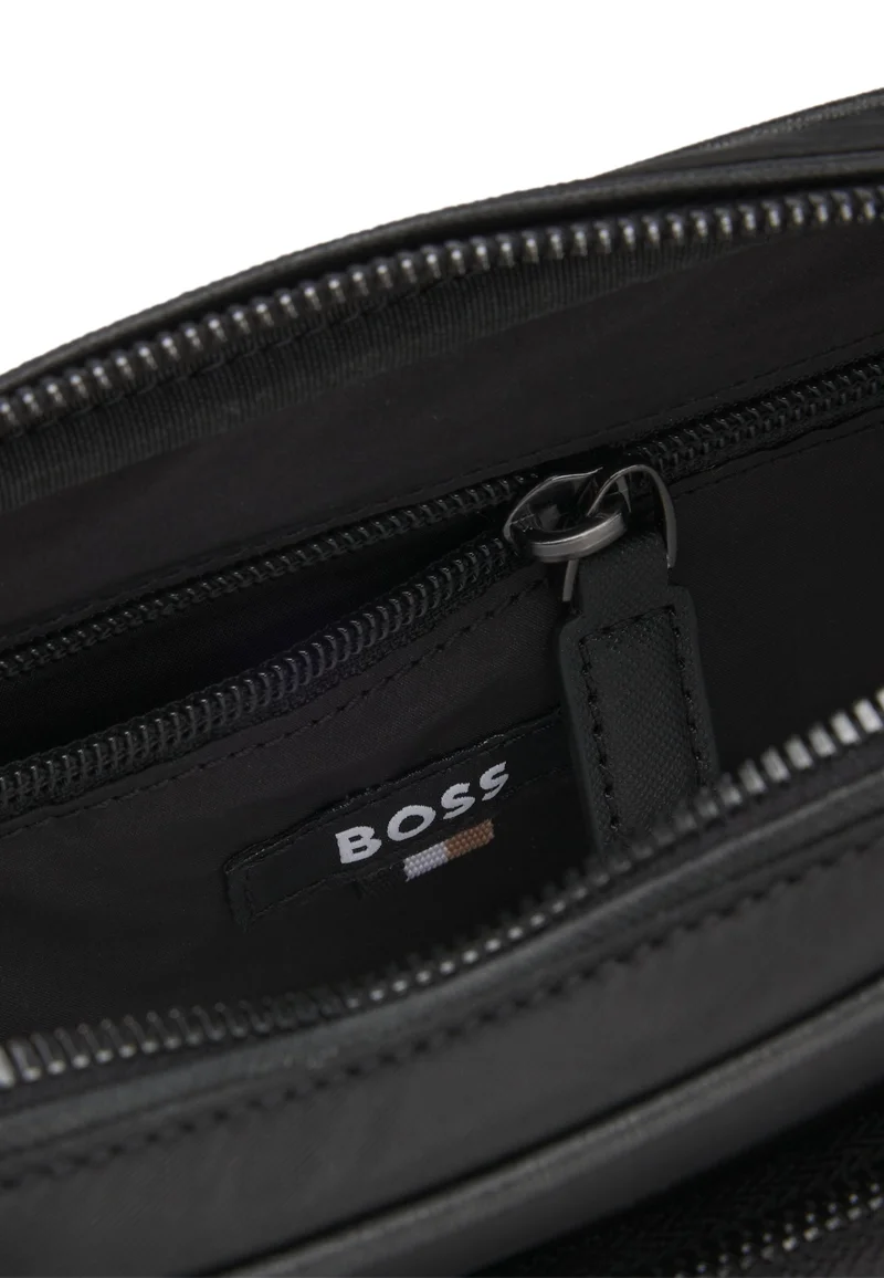 BOSS Crossbody bag with monogram pattern