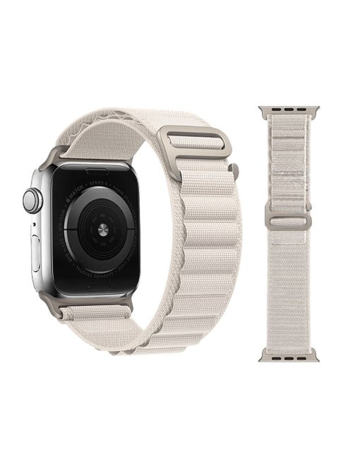 Alpine Loop Apple Watch Band Compatible with 42/44/45/49mm Sizes Stylish and Comfortable Design and Lightweight Polyester