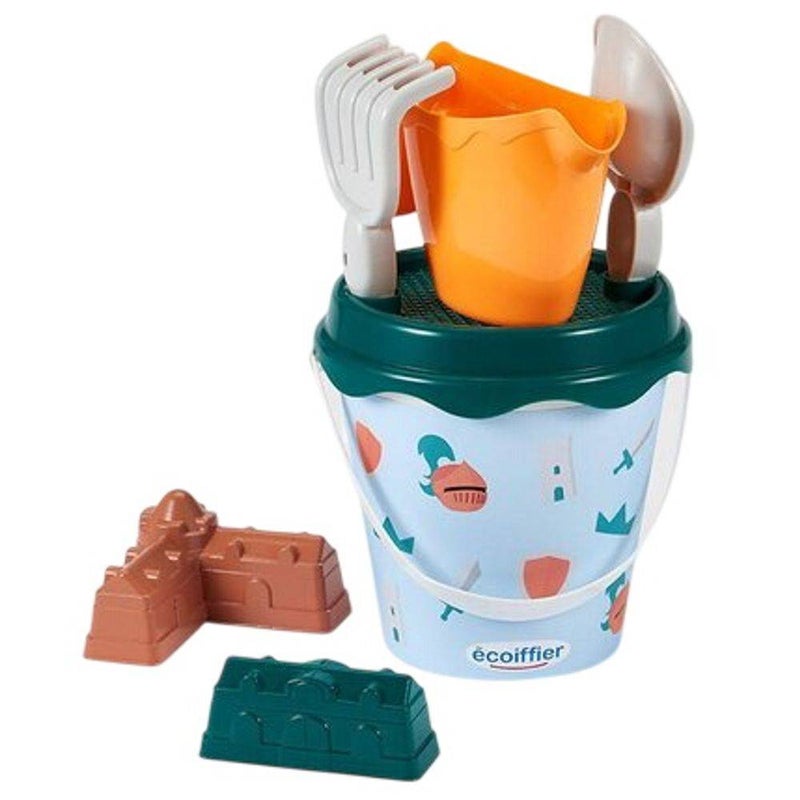 Ecoiffier Knights Garnished Bucket Playset (6 Pieces) - Image 1