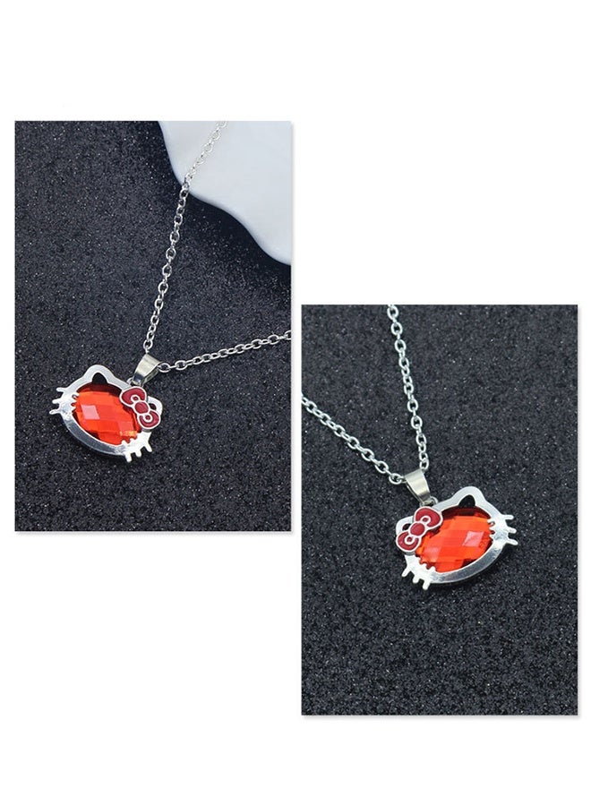 Sanrio Hello Kitty Jewelry Set for Women and Teens, Earring Necklace, and Bracelet Set - Image 5