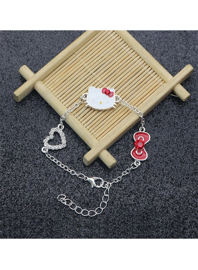 Sanrio Hello Kitty Jewelry Set for Women and Teens, Earring Necklace, and Bracelet Set - Image 3