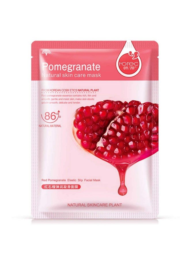 ROREC HANA PACK OF 6 Face SHEET SERUM MASK FOR VITAMINS AND INSTANT GLOW (180G) - Image 4