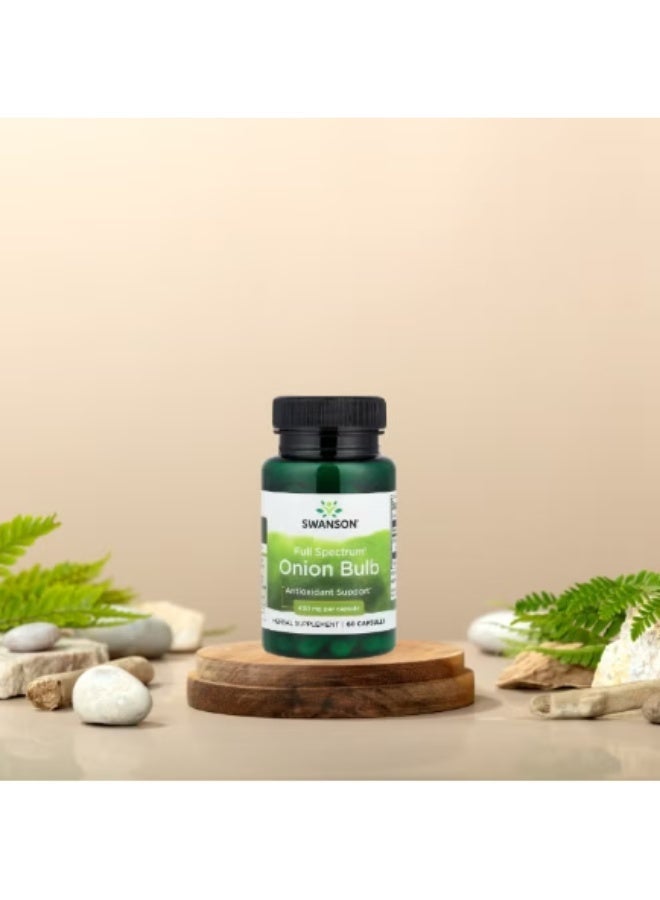 سوانسون بصلة فول سبيكتروم®، 400 ملغ، 60 كبسولة - Image 2