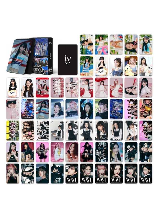 NIBEMINENT 92 Pcs Kpop IVE I'VE MINE Lomo Cards Card For Fans Collection Gifts - Image 3