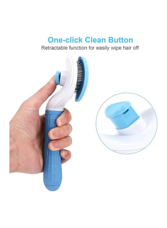 Self-Powered Pet Massage & Grooming Brush – Gentle Hair Removal Tool for Dogs & Cats with Comfort Grip Handle – No Batteries Needed – Promotes Healthy Coat, Reduces Shedding & Provides Soothing Massage - Image 3