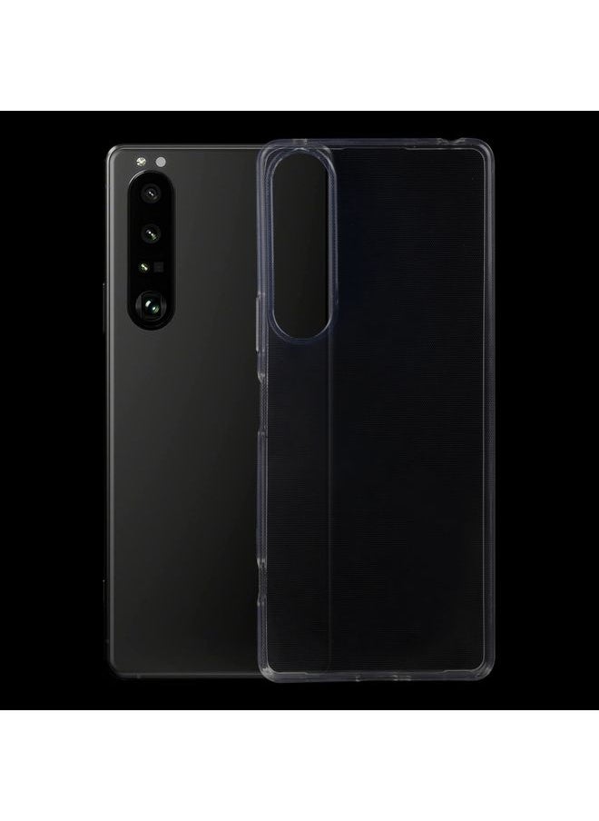 HuHa - Case Cover For For Sony Xperia 1 IV 0.75mm Ultra-thin Transparent TPU Phone Case - Image 1