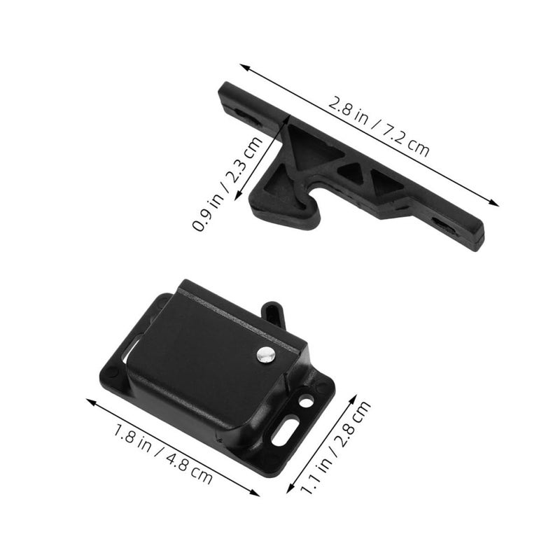 Heavy Duty Side Mount Cabinet Latches 4pcs Set for RV Camper Doors and Furniture Drawers - Image 3