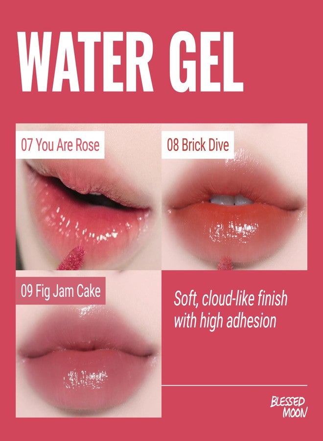 بليزد موون مُلوّن شفاه BLESSED MOON Fluffy Lip Tint رقم 09 Fig Jam Cake - لون وردي فاتح بنكهة التين | مُلوّن شفاه كوري قابل للتكثيف بلمسات نهائية مخملية، مائية، جل مائي، ولامعة 0.10 أونصة - Image 5
