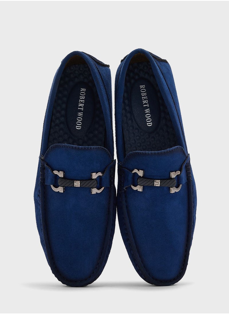 Robert Wood - Velvet Loafers - Image 1