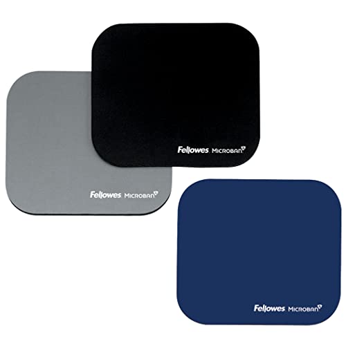 Fellowes 5933901 Mouse Pad w/Microban, Nonskid Base, 9 x 8, Black (FEL5933901), 8" x 9" x 0.1" - Image 4