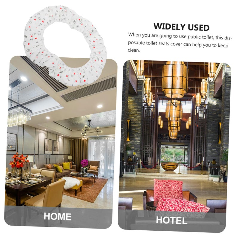 12 Pack Disposable Toilet Seat Covers Portable Sanitary Pads For Travel Hospitals Public Restrooms - Image 4
