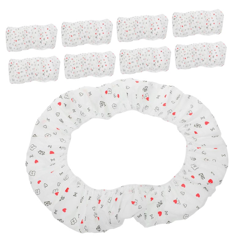 12 Pack Disposable Toilet Seat Covers Portable Sanitary Pads For Travel Hospitals Public Restrooms - Image 2