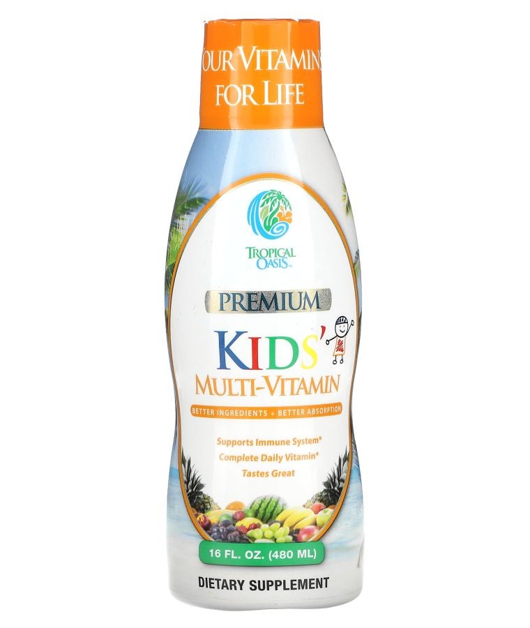 Tropical Oasis Premium Kids' Multi-Vitamin 16 fl oz (480 ml)
