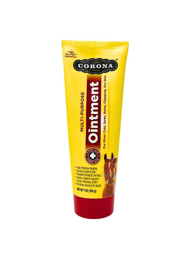 Manna Pro Corona Ointment for Horses|Lanolin Based Formula Helps Sooth Irritation|7 Ounces - Image 1