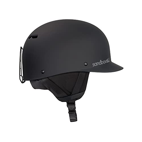 Sandbox Kids Icon Ace Ski and Snowboard Helmet - Black | Kids - Image 1