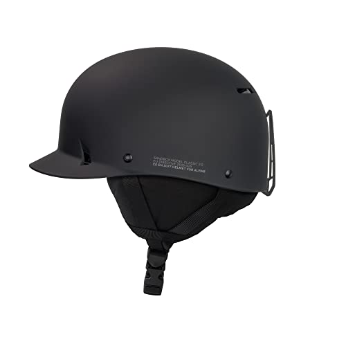 Sandbox Kids Icon Ace Ski and Snowboard Helmet - Black | Kids - Image 3