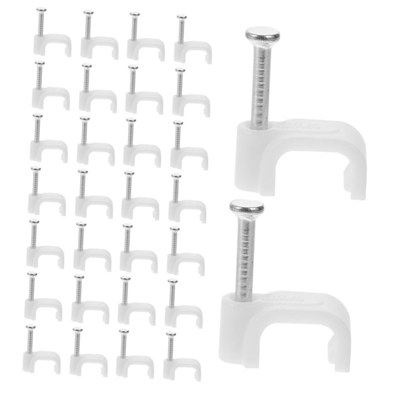 Durable 300 Pcs Cable Clips For Ethernet Speaker Wires Home Industrial Use - Image 2