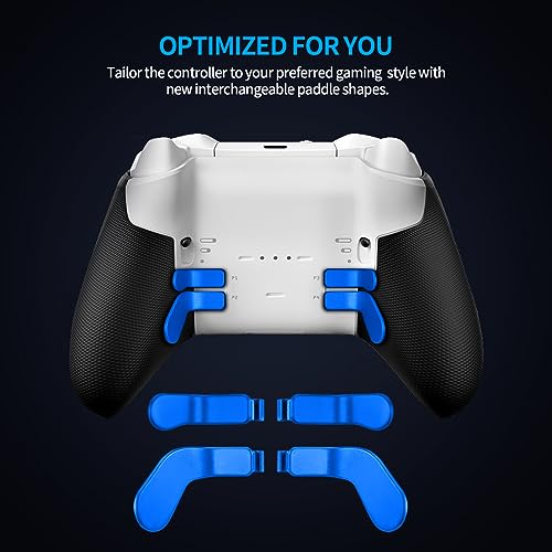 KOOWOD Accessories for Xbox Elite Controller Series 2-13 in 1 Replacement Paddles Thumbsticks Joystick Analog Sticks Parts Repair Kit Component Set with 2 D-Pads, 1 Tool - Image 5