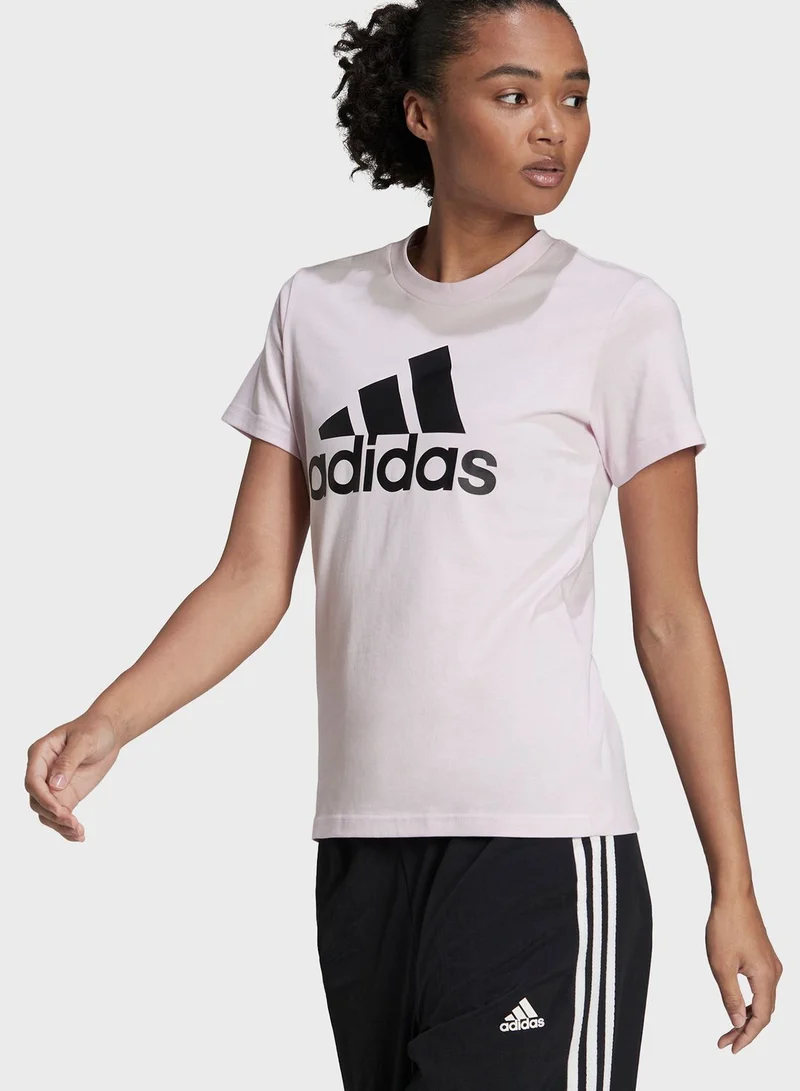 adidas تيشيرت بشعار الماركة
