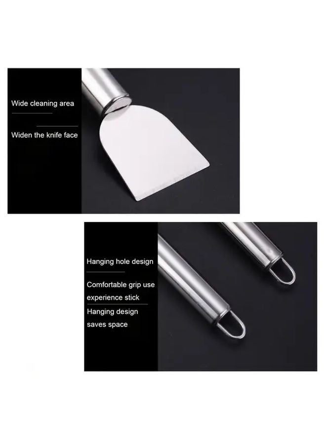 Stainless Steel Multipurpose Scraper For Kitchen Bathroom Home Use No Electricity Required - Image 5