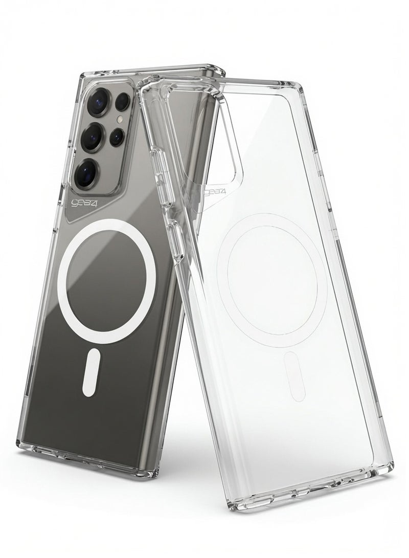 Gear4 Samsung Galaxy S24 Ultra Case Clear TPU Anti-Scratch S24 Ultra Cover Shockproof Phone Case with Wireless Charging for Samsung Galaxy S24 Ultra 5G - Image 3