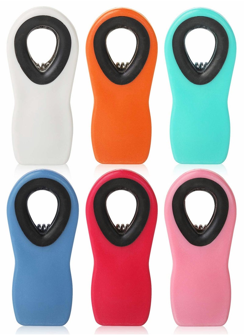 Excefore Chip Clips, Magnetic Clips, Bag Clips, Bag Clips for Food, Magnet Clips, Chip Clips Bag Clips Food Clips, Chip Bag Clip, Clips for Food Packages, Magnetic Bag Clips, Clips for Fridge 6 Pack  - Image 1