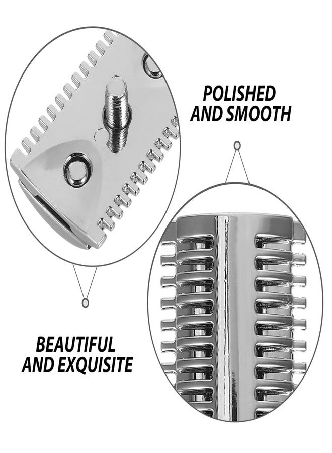 KALLORY Razor Heads Open Comb Head Male Safety Razor Shaving Tool Barber Home Salon - Image 3