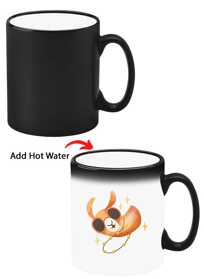 Theodor Colour Changing Heat Sensitive Magic Mug - Add Hot Tea or Coffee Camel Wearing Goggles For Home Office Gift Kids Men Women - Image 1